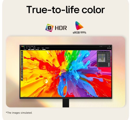 LG 27U411B-B Monitor PC 68,6 cm (27") 1920 x 1080 Pixel Full HD LCD Nero