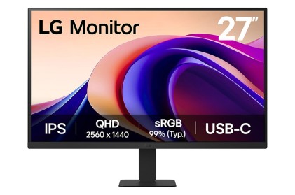 LG 27' QHD Monitor Monitor PC 68,6 cm (27") 2560 x 1440 Pixel Quad HD Nero
