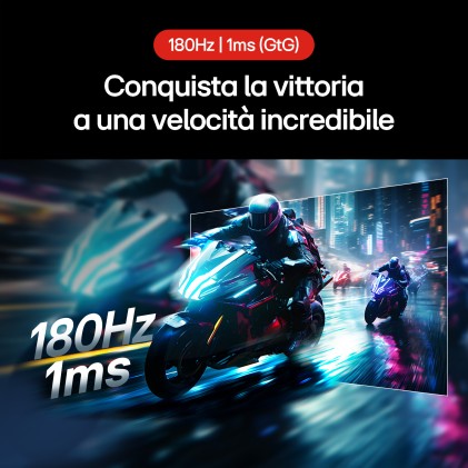 LG UltraGear Monitor Gaming 32" 16:9 curvo QHD 180Hz 1ms
