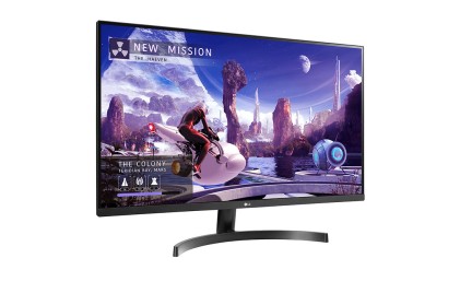 Lg Monitor 32 Led Ips 16:9 Qhd 5Ms 350 Cdm, Dp/Hdmi