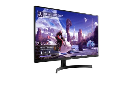 Lg Monitor 32 Led Ips 16:9 Qhd 5Ms 350 Cdm, Dp/Hdmi