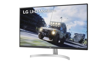 LG 32UN500P-W Monitor PC 80 cm (31.5") 3840 x 2160 Pixel 4K Ultra HD Argento, Bianco