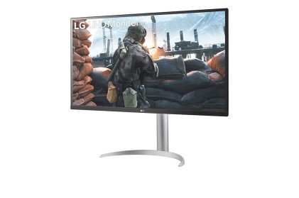 Lg Monitor 32 Led Ips 3840X2160 16:9 Dp/Hdmi, Usb-C, Bianco