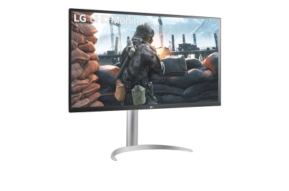 Lg Monitor 32 Led Ips 3840X2160 16:9 Dp/Hdmi, Usb-C, Bianco