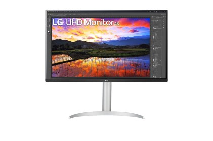 LG 32UP55NP-W Monitor PC 80 cm (31.5") 3840 x 2160 Pixel 4K Ultra HD Bianco