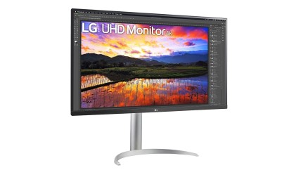 LG 32UP55NP-W Monitor PC 80 cm (31.5") 3840 x 2160 Pixel 4K Ultra HD Bianco