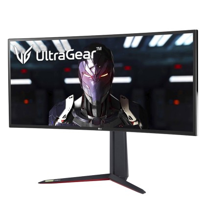 Monitor Lg 34Gn850-B.Aeu 21:9 Curved Qhd 1Ms With 144Hz Black E Red