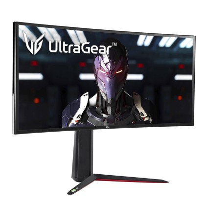 Monitor Lg 34Gn850-B.Aeu 21:9 Curved Qhd 1Ms With 144Hz Black E Red
