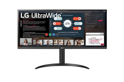 Lg Monitor 34 Led Ips 21:9 Uwhd 5Ms 250 Cdm, Hdmi