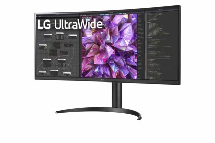 LG 34WQ75C-B Monitor PC 86,4 cm (34") 3440 x 1440 Pixel Quad HD LCD Nero