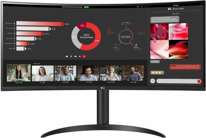 LG UW 34WR55QC-B.AEU Monitor PC 86,4 cm (34") 3440 x 1440 Pixel Wide Quad HD LED Nero
