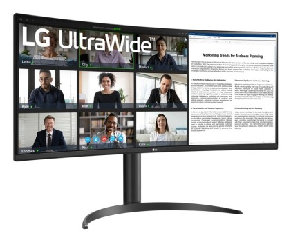 LG 34WR55QK-B Monitor PC 86,4 cm (34") 3440 x 1440 Pixel Wide Quad HD Nero