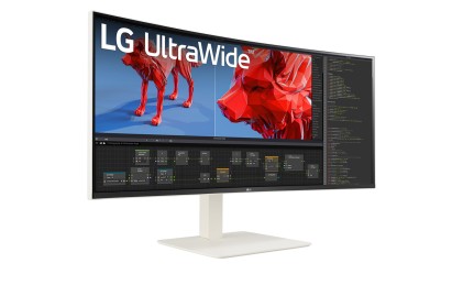 Lg Monitor Curvo 37,5 Led Ips 144Hz 21:9 3840 X 1600 1Ms 450 Cdm, Reg Altezza, Usb-C Dock, Dp/Hdmi,