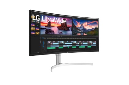 Lg Monitor 38 Led 21:9 3840X1600 Hdr600 450 Cdm 1Ms Reg. Altezza Dp/Hdmi Multimediale