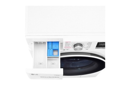 Lavasciuga Lg F2Dv5S8H0E Smart Ai Dd Slim Bianco E Nero