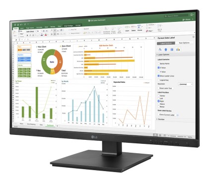LG 27BN65Q-B Monitor PC 68,6 cm (27") 2560 x 1440 Pixel Quad HD LCD Nero