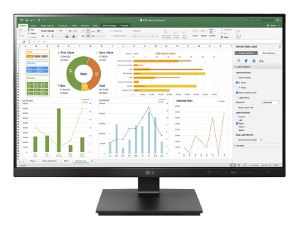 LG 27BN65Q-B Monitor PC 68,6 cm (27") 2560 x 1440 Pixel Quad HD LCD Nero