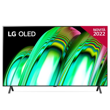 Tv Lg Oled55A26La.Api Serie A2 Smart Tv Oled 4K Uhd Dark Iron Silver