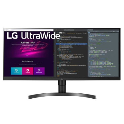 Mon 34"Ips 3440X1440 Hdmi 21:9 Mm 34Wn750-B Reg Alt Usb Hdr