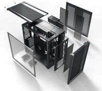 Case Midi Lian Li PC-O11 Air, Tempered Glass - Black