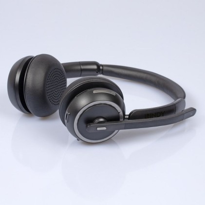 L118 Cuffia Wireless Da Ufficio - Inclusa La Base Di Ricarica