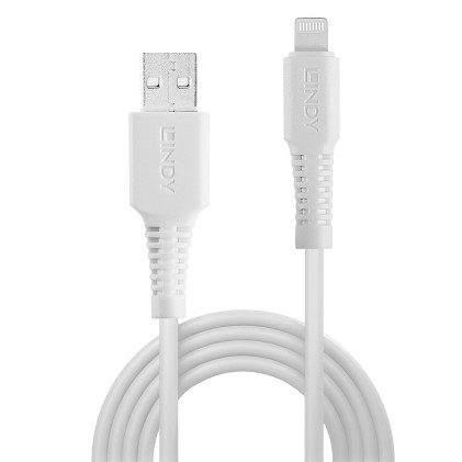 Lindy Cavo Usb A Lightning Bianco, 1M