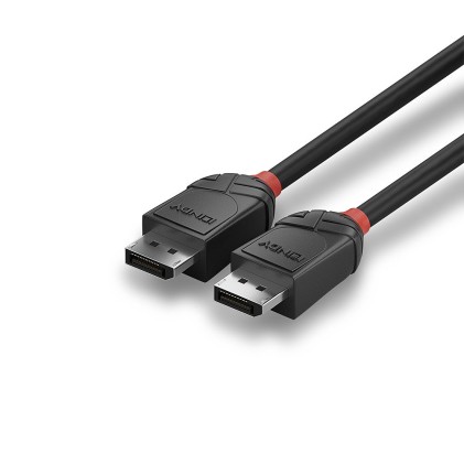 Lindy Cavo Displayport 1.2 Black Line, 1M