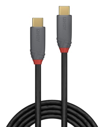 Cavo Usb 3.2 Tipo C Anthra Line, 10Gbps, Pd 100W , 7M