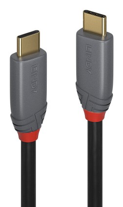 Cavo Usb 3.2 Tipo C Anthra Line, 10Gbps, Pd 100W , 7M