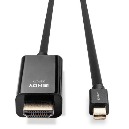 Lindy Cavo Mini Displayport A Hdmi 4K30, 2M