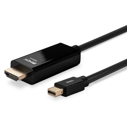 Lindy Cavo Mini Displayport/Hdmi 4K30 (Dp: Passivo