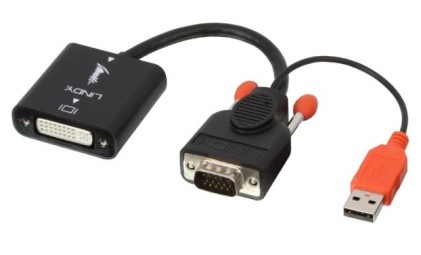 Lindy Cavo Convertitore Vga A Dvi-D