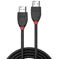 Lindy Cavo Hdmi 2.0 High Speed Black Line 0,5Mt Hdmi M/M Garanzia 10Anni
