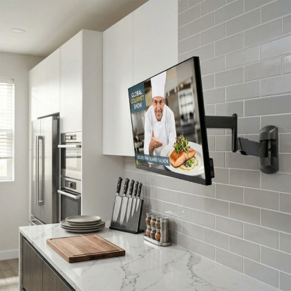 Supporto A Parete Regolabile Per Display Singolo - Braccio Regolabile Che Supporta Display Fino A 20