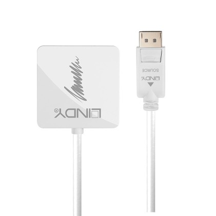 Lindy Adattatore Displayport 1.2 A Hdmi 4K30/Dvi/Vga