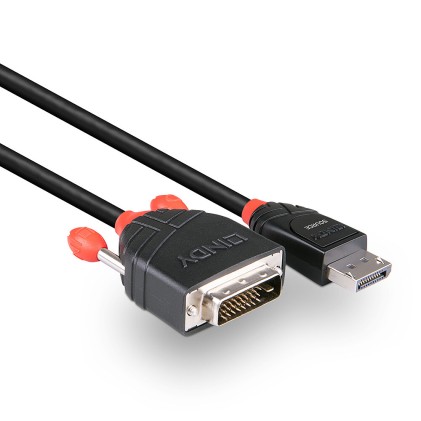 Lindy Cavo Displayport/Dvi-D, M/M, 2Mt