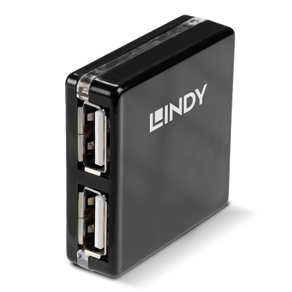 Lindy Mini Hub Usb 2.0 4 Porte