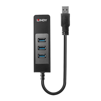 Lindy Adattatore Usb 3.1 Gigabit Ethernet  Hub