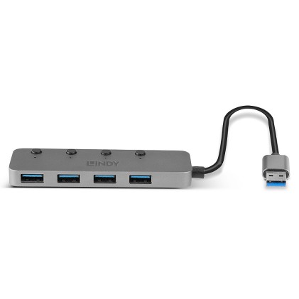 Lindy Hub Usb 3.0 4 Ports