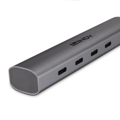 Lindy Hub Usb 3.2 Gen 2 Tipo C, 4 Porte
