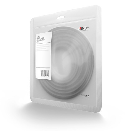 Lindy Cavo Di Rete Flat Utp Cat6 1M Grigio