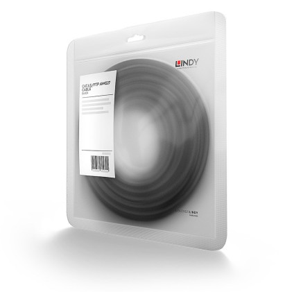Lindy Cavo Cat.6 S/Ftp Nero, 3M