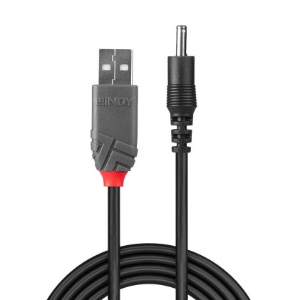 Lindy Cavo Usb Maschio A Dc 1.35/3.5Mm, 1.5M