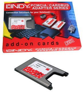 Lindy Adatt. Compact Flash A Pcmcia