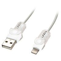 Protezione per cavi Lightning e USB, bianco
