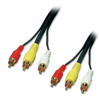 Cavo Audio/Video 3 x RCA, 1m