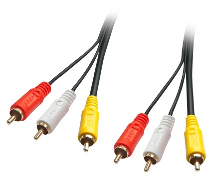 Cavo Audio/Video 3 x RCA, 10m