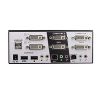 Switch KVM Pro 2 porte DVI Dual Head Audio USB 2.0