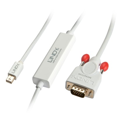 Cavo Mini DisplayPort a VGA Bianco, 5m