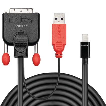 Cavo convertitore da DVI-D a Mini-DisplayPort, 1m